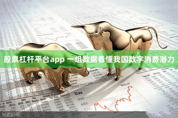 股票杠杆平台app 一组数据看懂我国数字消费潜力