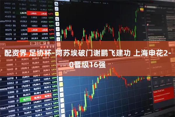 配资界 足协杯-阿苏埃破门谢鹏飞建功 上海申花2-0晋级16强
